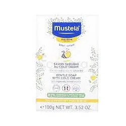 MUSTELA PACK MINI MUSTELA SHAMPOOING DOUX 200ML + CREME DE CHANGE 1 2 3 100ML + SAVON SURGRAS BEBE ENFANT PEAU SECHE 100G
