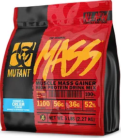 MUTANT MASS COOKIES & CREAM 5LBS 2.3KG REFERENCE MUT009