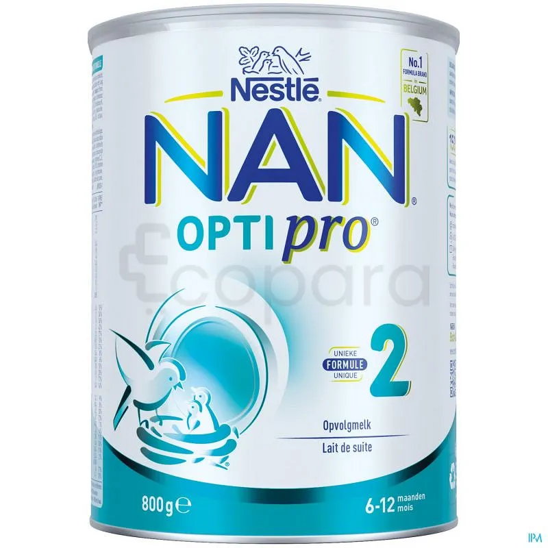 NAN OPTIPRO 2EME AGE 800G