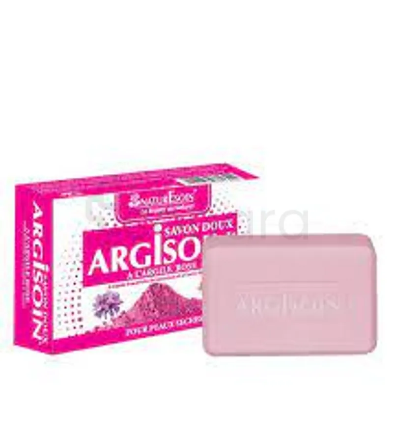 NATURESOIN ARGISOIN SAVON DOUX A L'ARGILE ROSE 125G
