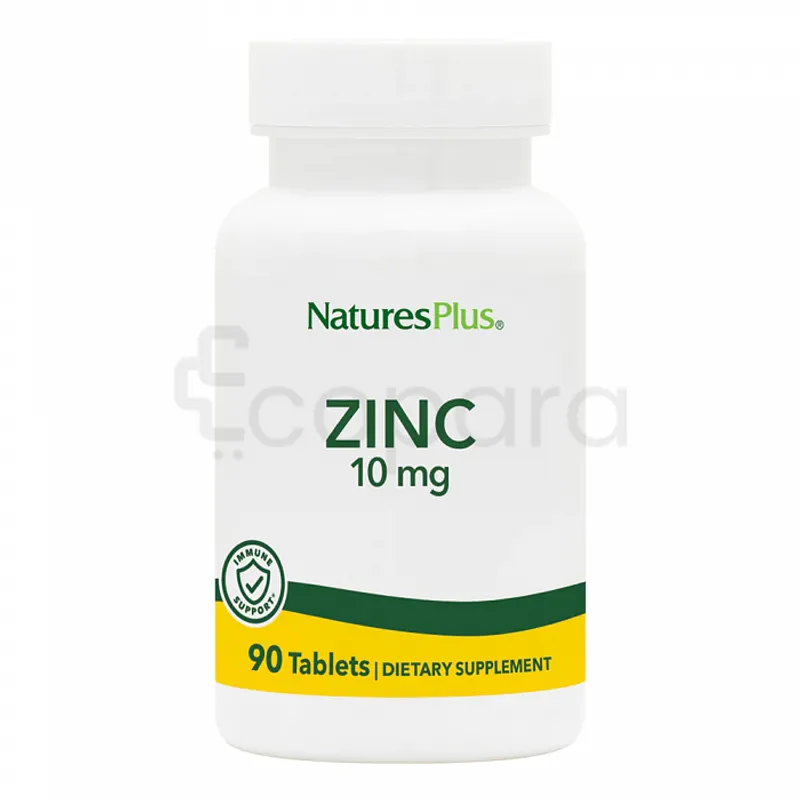 NATURES PLUS ZINC 10MG BOITE DE 90 COMPRIMES REFERENCE NP001A