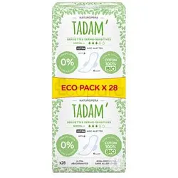 NATUROPERA TADAM' SERVIETTES DERMO-SENSITIVES NORMAL BOITE DE 28