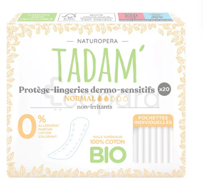 NATUROPERA TADAM' PROTEGE SLIP NORMAL BOITE DE 20