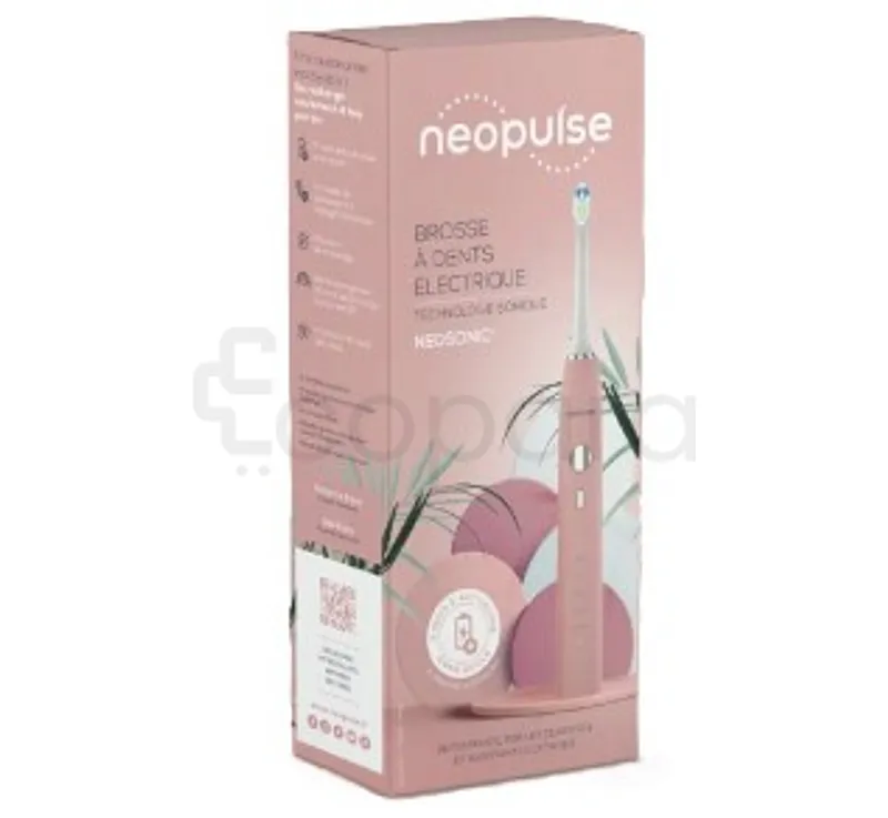 NEOPULSE BROSSE A DENT ELECTRIQUE NEOSONIC ROSE POUDRE REFERENCE 4412