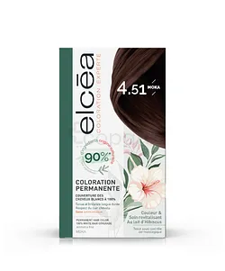 NOREVA ELCEA COLORATION PERMANENTE SANS AMMONIAQUE NUMERO 4.51
