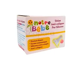 NOTRE BEBE TETINE ANTI-COLIQUES +6MOIS REFERENCE BD026-3