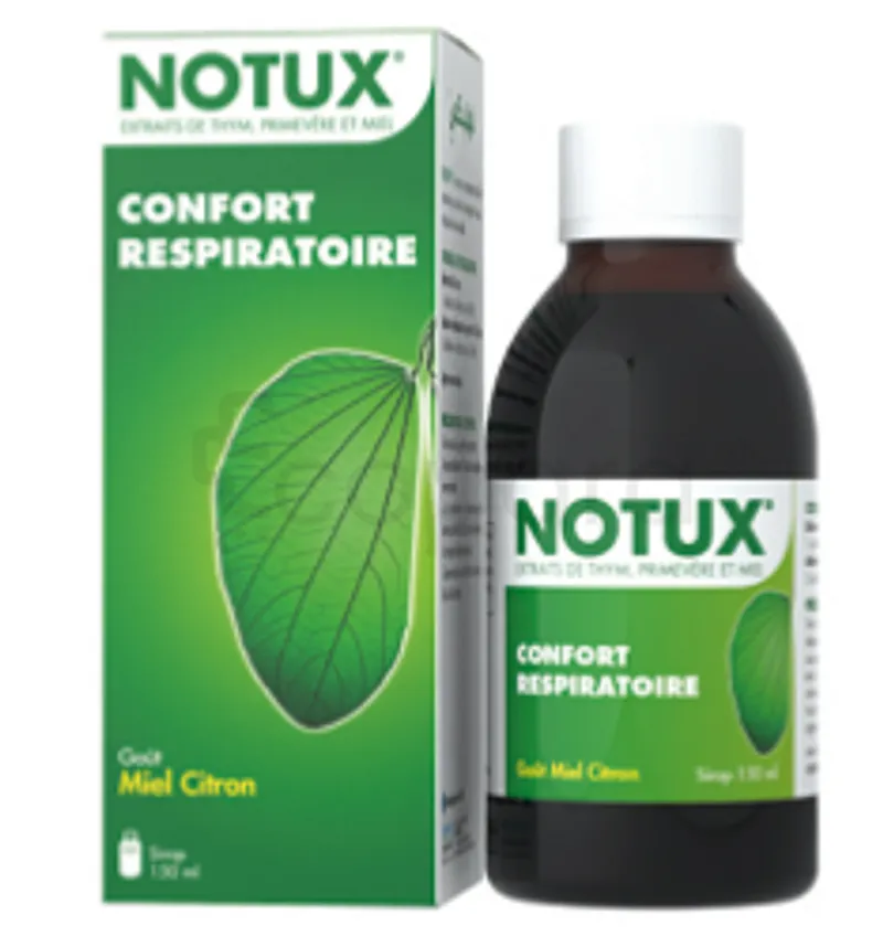 NOTUX CONFORT RESPIRATOIRE MIEL CITRON 150ML