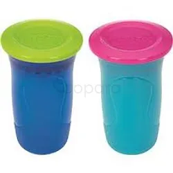 NUBY GOBELETS 360° EN DEUX PIECE REFERENCE 24-NV04001