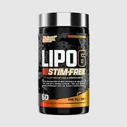 NUTREX LIPO6 BLACK UC STIM-FREE BOITE DE 60 CAPSULES REFERENCE NL6B01