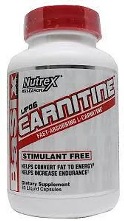NUTREX LIPO6 CARNITINE STIMULANT FREE BOITE DE 60 CAPSULES REFERENCE NL6C60