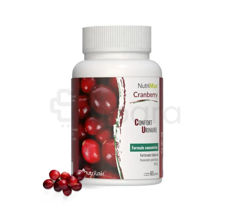 NUTRIMAX CRANBERRY BOITE DE 60 GELULES