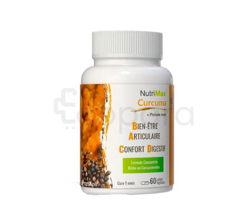 NUTRIMAX CURCUMA BOITE DE 60 GELULES