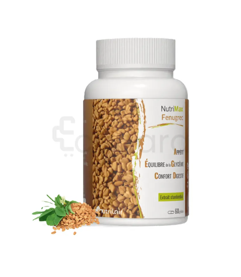 NUTRIMAX FENUGREC BOITE DE 60 GELULES