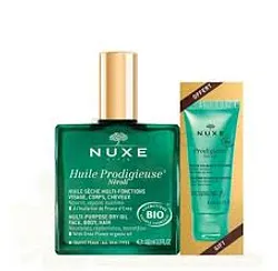 NUXE PACK HUILE SECHE MULTI FONCTIONS 100ML + DOUCHE RELAXANTE PARFUMEE 30ML