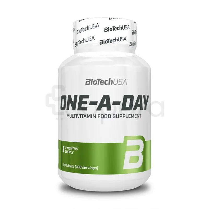 BIOTECHUSA ONE A DAY MULTIVITAMINE BOITE DE 100 CAPSULES REF BIOT0079HB2
