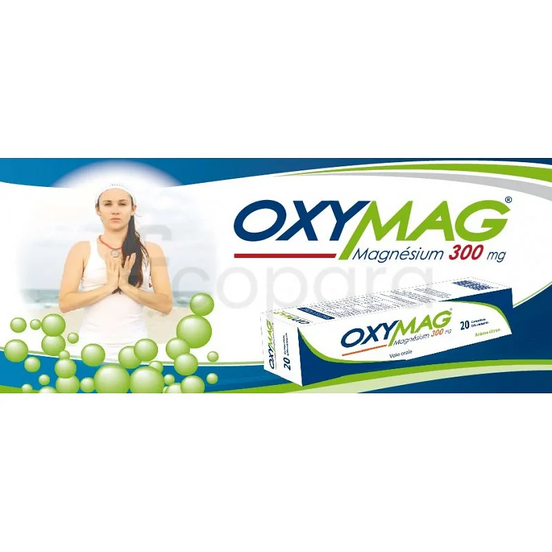 OXYMAG 375MG BOITE DE 20 COMPRIMES