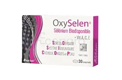 OXYSELEN SELENIUM BIODISPONIBLE 15G BOITE DE 30 COMPRIMES
