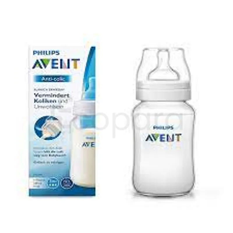 PACK AVENT BIBERON ANTI COLIC 330ML REFERENCE SCF816/61 + 2 TETINES 6MOIS+