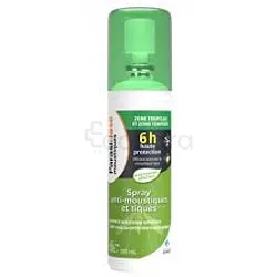 PARASIDOSE MOUSTIQUES SPRAY REPULSIF ANTI MOUSTIQUES ET TIQUES ACTIF D'ORIGINE VEGETALE +6MOIS 100ML