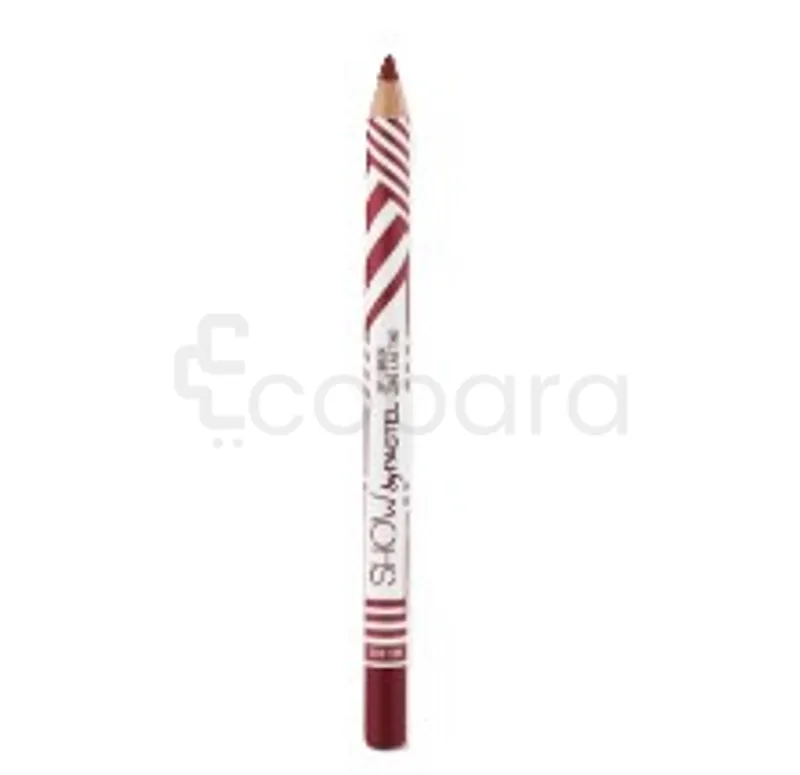 PASTEL SHOW BY PASTEL LONG LASTING LIP PENCIL NUMERO 208 WINE RED