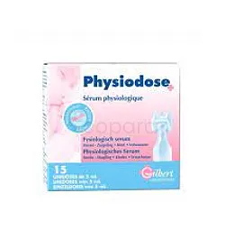 PHYSIODOSE SERUM PHYSIOLOGIQUE 15*5ML