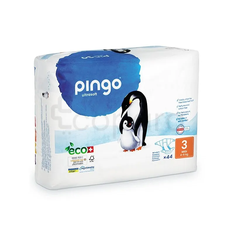 PINGO COUCHES MIDI 4-9KG TAILLE 3 BOITE DE 44