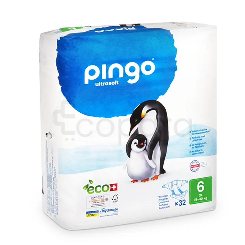 PINGO XL COUCHES 15-30KG TAILLE 6 BOITE DE 32