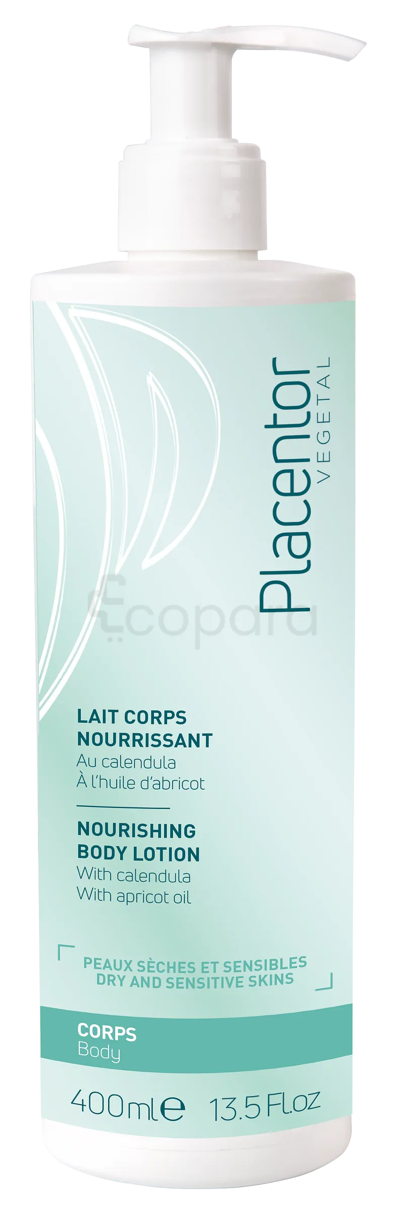 PLACENTOR LAIT CORPOREL PEAUX SECHES ET SENSIBLE 400ML REFERENCE P10590