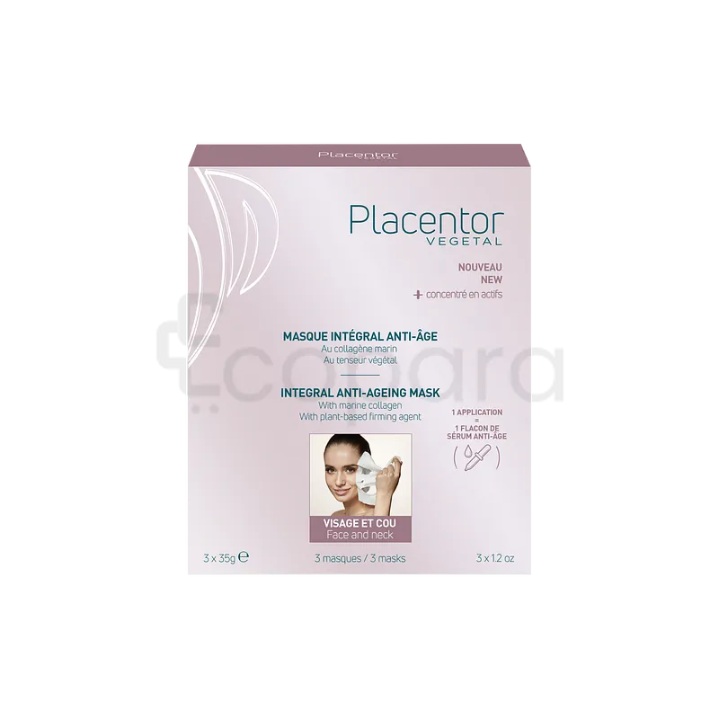 PLACENTOR MASQUE INTEGRAL ANTI-AGE ANTI-RIDES TENSEUR FERMETE 40G BOITE DE 3 REFERENCE P11020