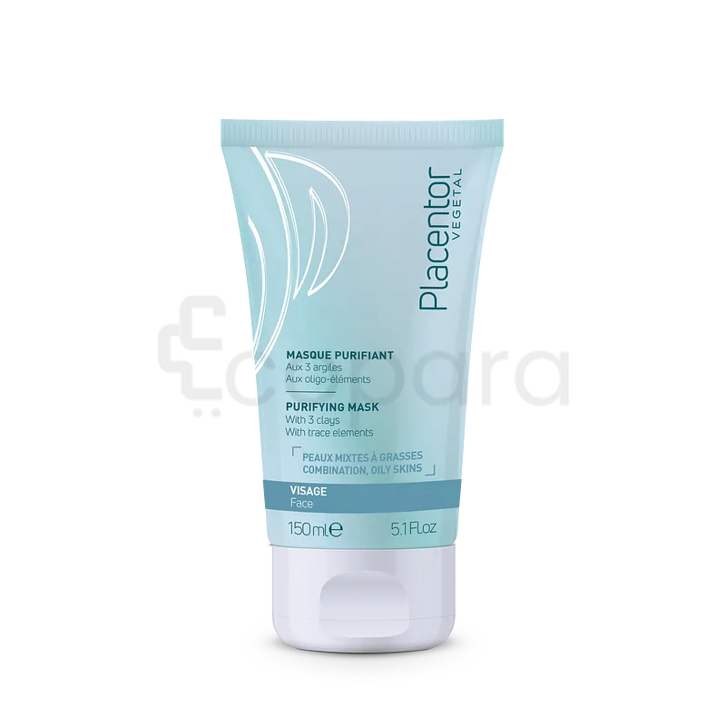 PLACENTOR MASQUE PURIFIANT ARGILE VERTE PEAUX MIXTES GRASSES 150ML REFERENCE P11040