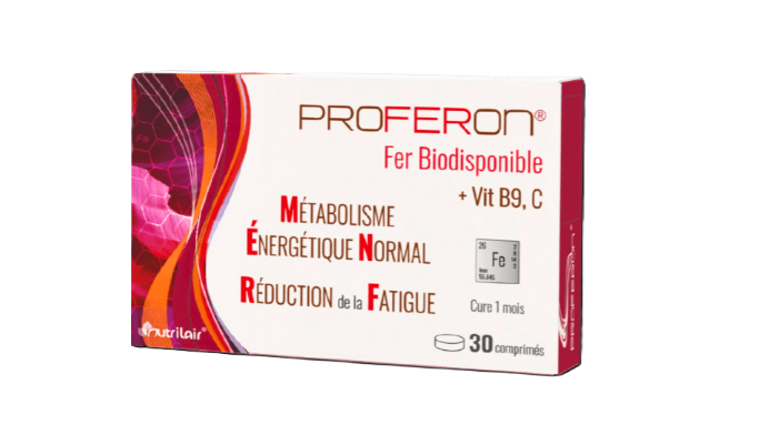 PROFERON FER BIODISPONIBLE 15G BOITE DE 30 COMPRIMES