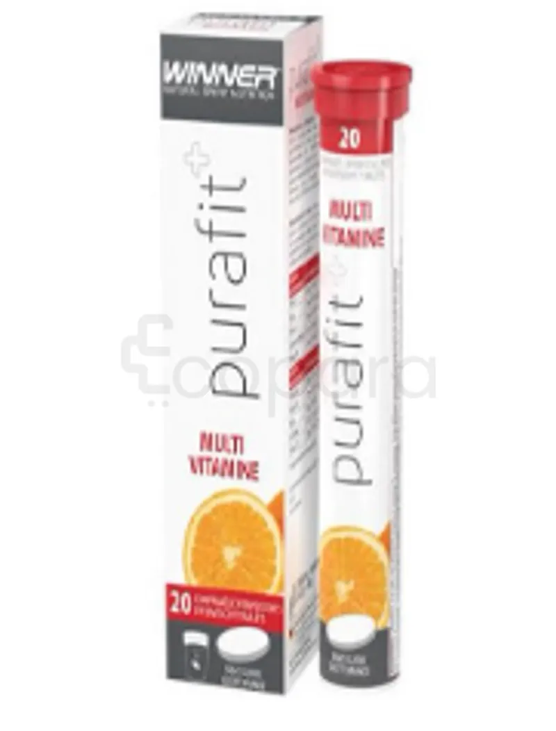 PURAFIT MULTI VITAMINE BOITE DE 20 COMPRIMES