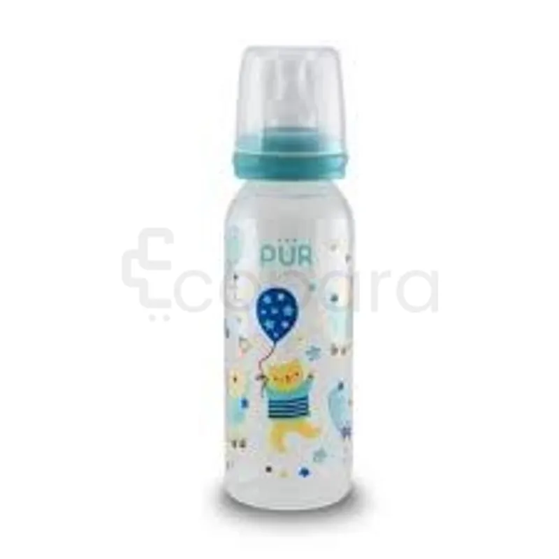 PUR BIBERON PLASTIQUE 250ML