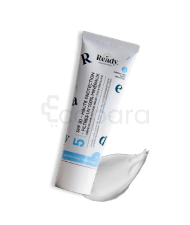 READY SKIN NATURALS CREME SOLAIRE ANTI AGE VISAGE COU ET DECOLLETE SPF30 50ML