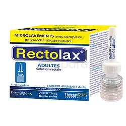 RECTOLAX SOLUTION RECTALE ADULTE BOITE DE 6 FLACONS