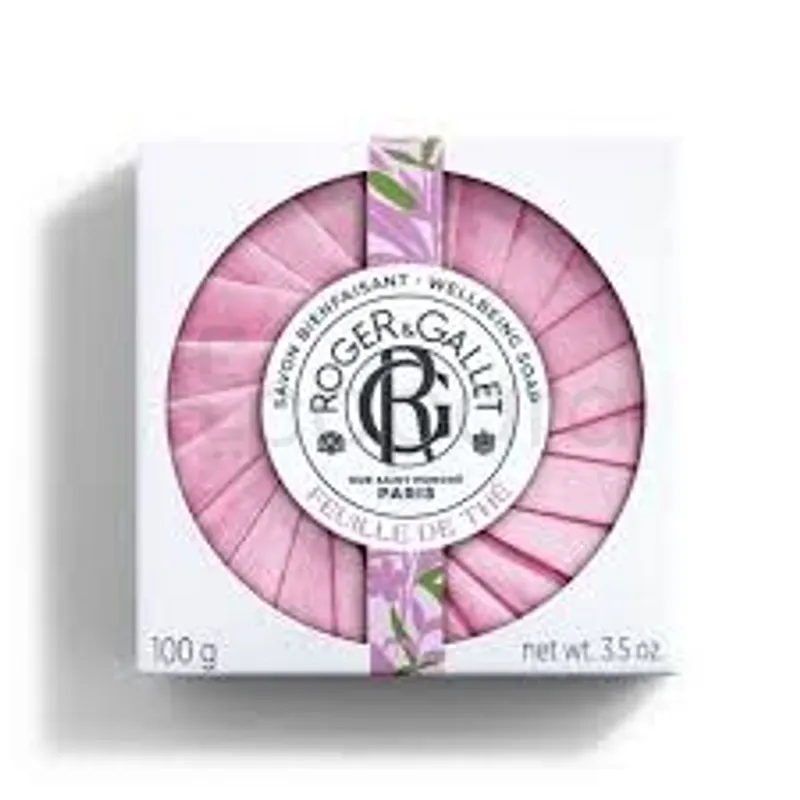 ROGER ET GALLET FEUILLE DE THE SAVON BIENFAISANT 100G