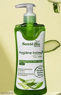 SANTE BIO GEL INTIME ANTISEPTIQUE ALOE-VERA 250ML