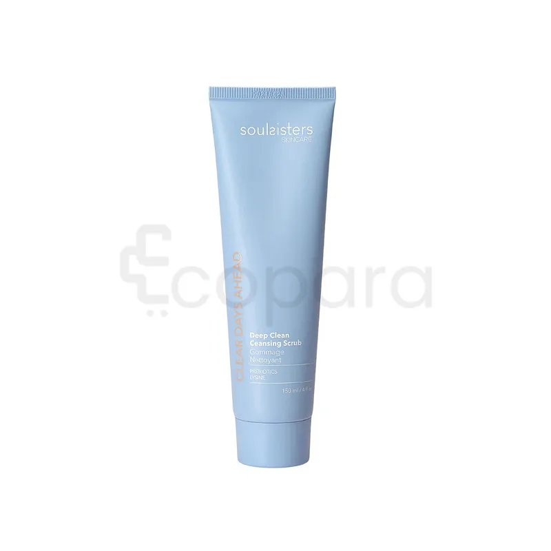 SOUL SISTERS SKINCARE CLEAR DAYS AHEAD GOMMAGE NETTOYANT 150ML