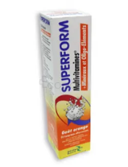SUPERFORM-GS GOUT ORANGE BOITE DE 20 COMPRIMES EFFERVESCENTS