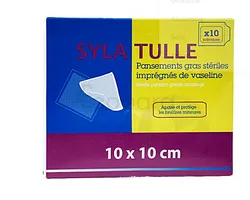 SYLATULLE PANSEMENTS 10*10CM BOITE DE 10 REFERENCE 5407456