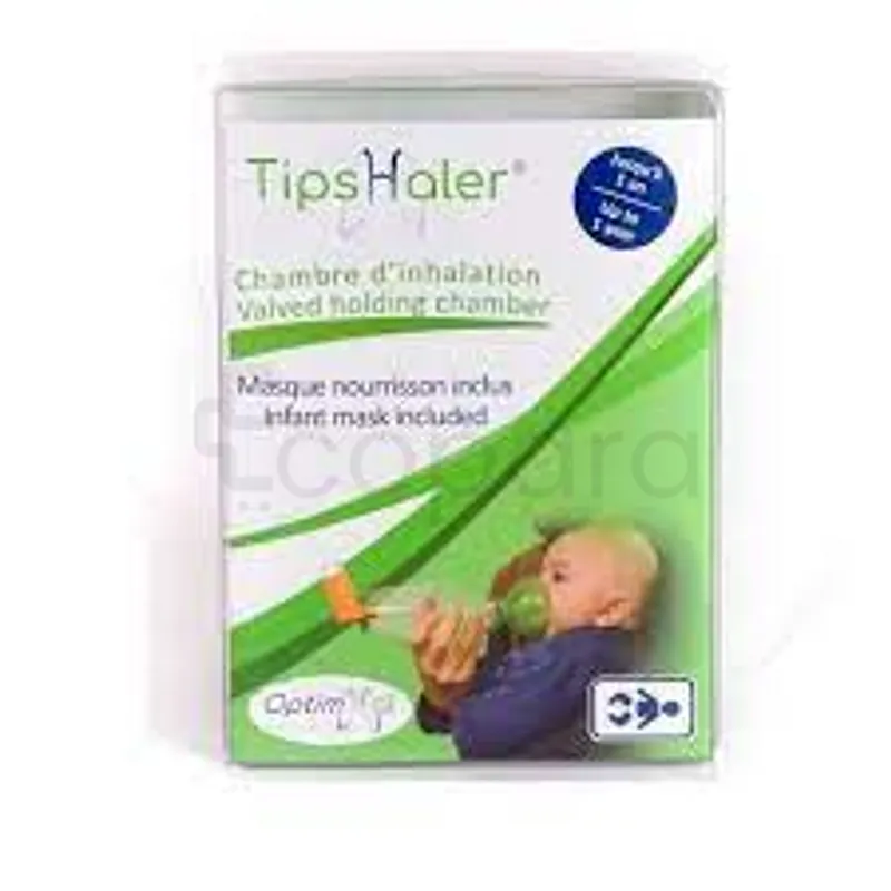 TIPS-HALER CHAMBRE D'INHALATION NOURRISSON JUSQU'A 1 AN