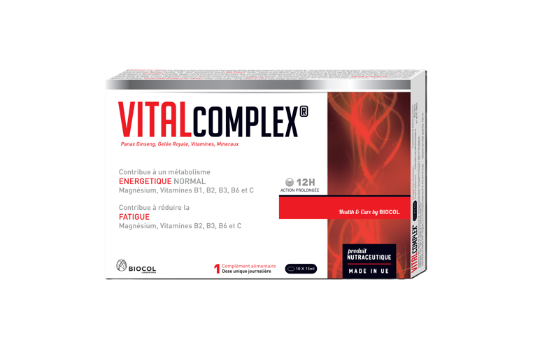 VITALCOMPLEX AB BOITE DE 10 AMPOULES BUVABLES