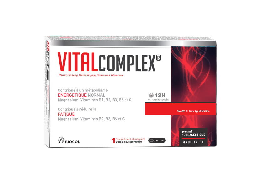 VITALCOMPLEX BOITE DE 20 AMPOULES BUVABLES