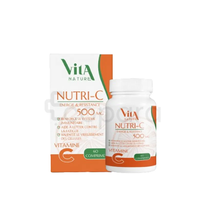 VITA NATURE NUTRI-C VITAMINE C 500MG B60 COMP