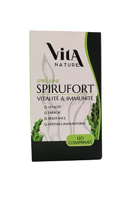VITA NATURE SPIRUFORT BOITE DE 120 COMPRIMES