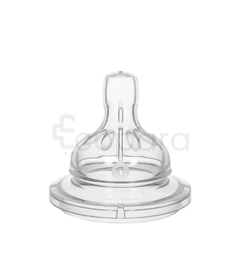 WEEBABY TETINE RONDE EN SILICONE COL LARGE 3EME AGE REFERENCE 854