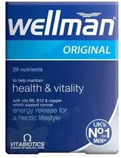 WELLMAN BOITE DE 30 COMPRIMES