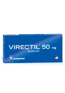 VIRECTIL 50MG BOITE DE 1 COMPRIME