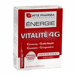 FORTE PHARMA VITALITE ENERGIE 4G BOITE DE 10 UNIDOSES