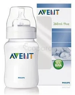 AVENT BIBERON CLASSIC +PP 260ML SINGLE PACK 1 REFERENCE SCF564/62